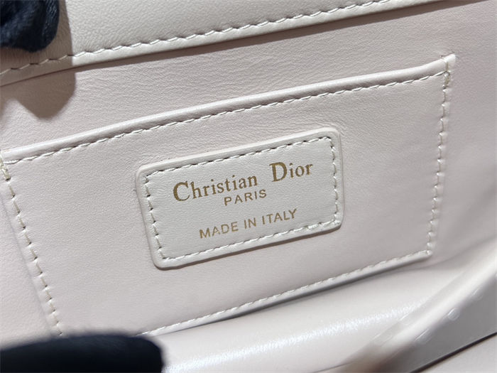 Dior Ange Mini Bag Macrocannage Calfskin High