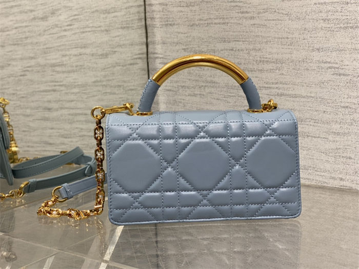 Dior Ange Mini Bag Macrocannage Calfskin High