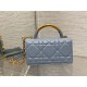 Dior Ange Mini Bag Macrocannage Calfskin High