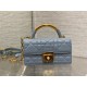 Dior Ange Mini Bag Macrocannage Calfskin High