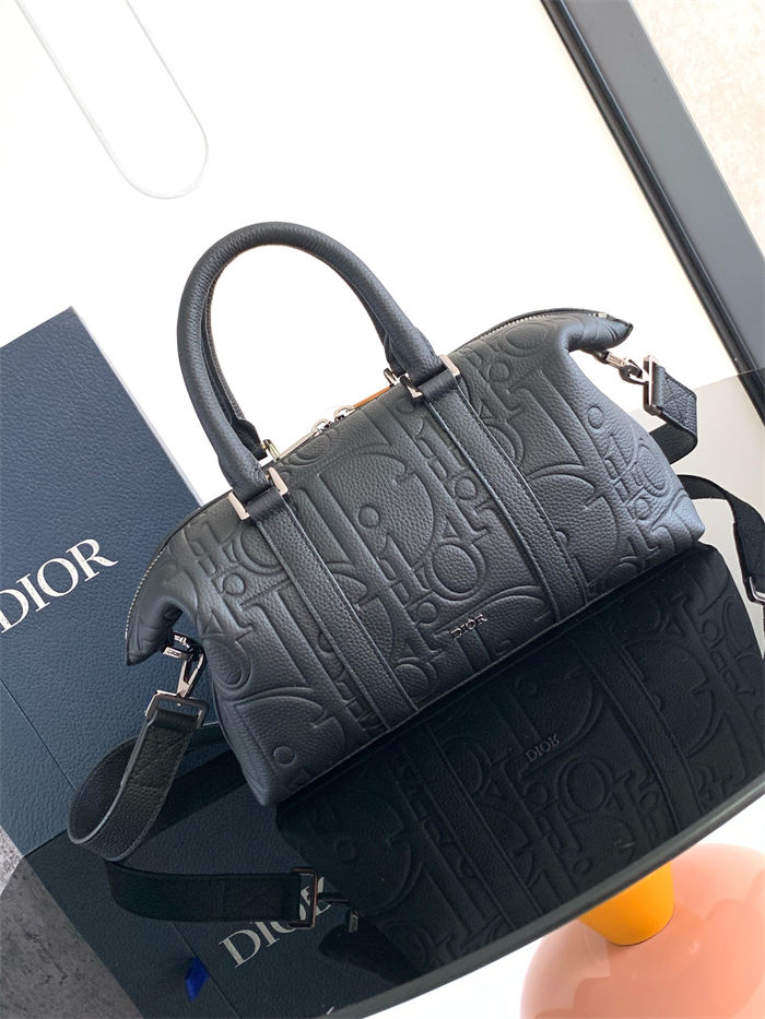 Dior Weekender 25 Dior Gravity Leather and Grained Calfskin High