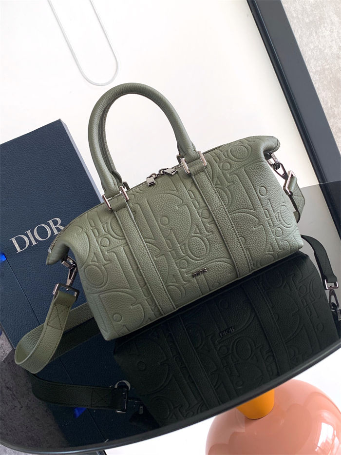 Dior Weekender 25 Dior Gravity Leather and Grained Calfskin High