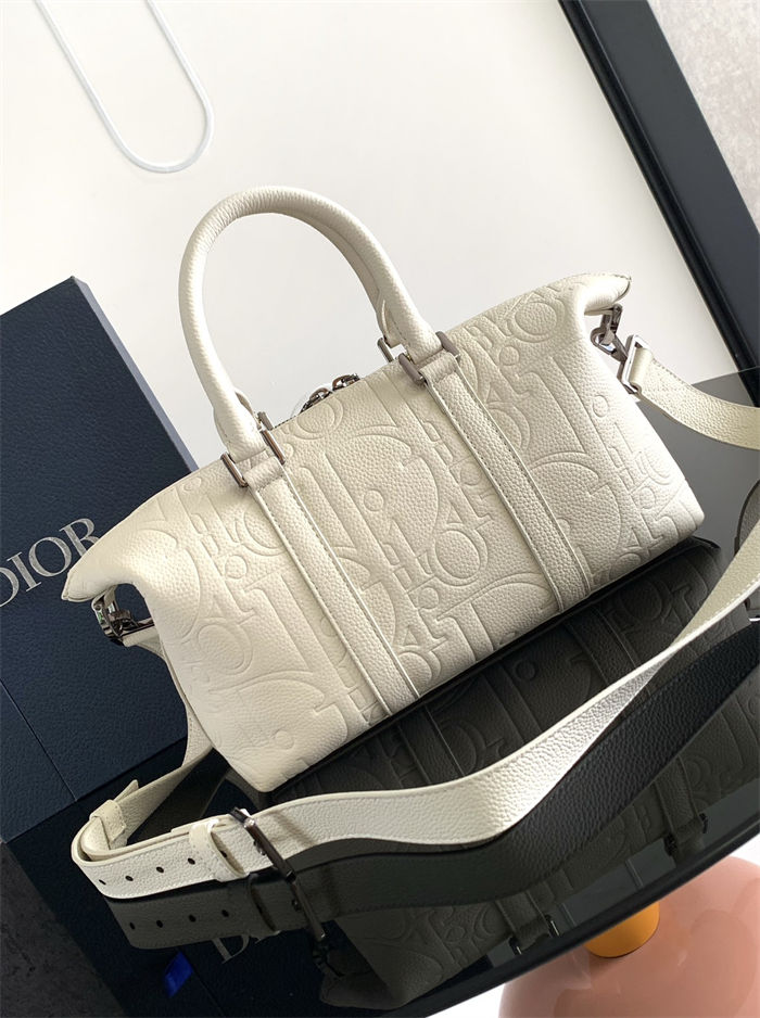 Dior Weekender 25 Dior Gravity Leather and Grained Calfskin High