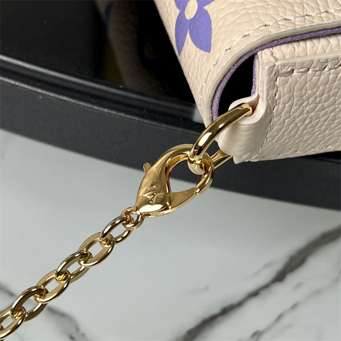 Louis Vuitton FÉLICIE POCHETTE Monogram Empreinte M83025 Purple High