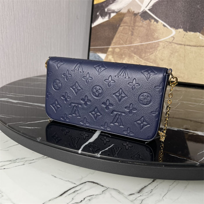 Louis Vuitton FÉLICIE POCHETTE Monogram Empreinte M83589 High