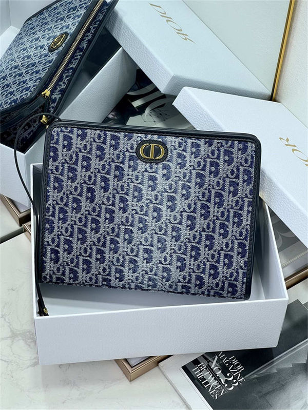 30 Montaigne Dea Pouch Dior Oblique Jacquard High