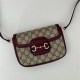 Gucci Horsebit 1955 mini bag 815205 Burgundy High