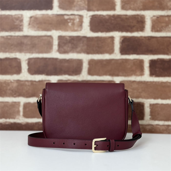 Gucci Horsebit 1955 mini bag 815205 Burgundy High