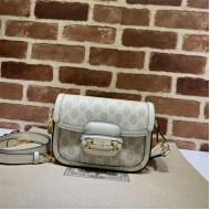 Gucci Horsebit 1955 mini bag 658574 GG Supreme canvas Beige High