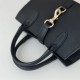 Gucci Small tote bag with hook closure 795349 Black High