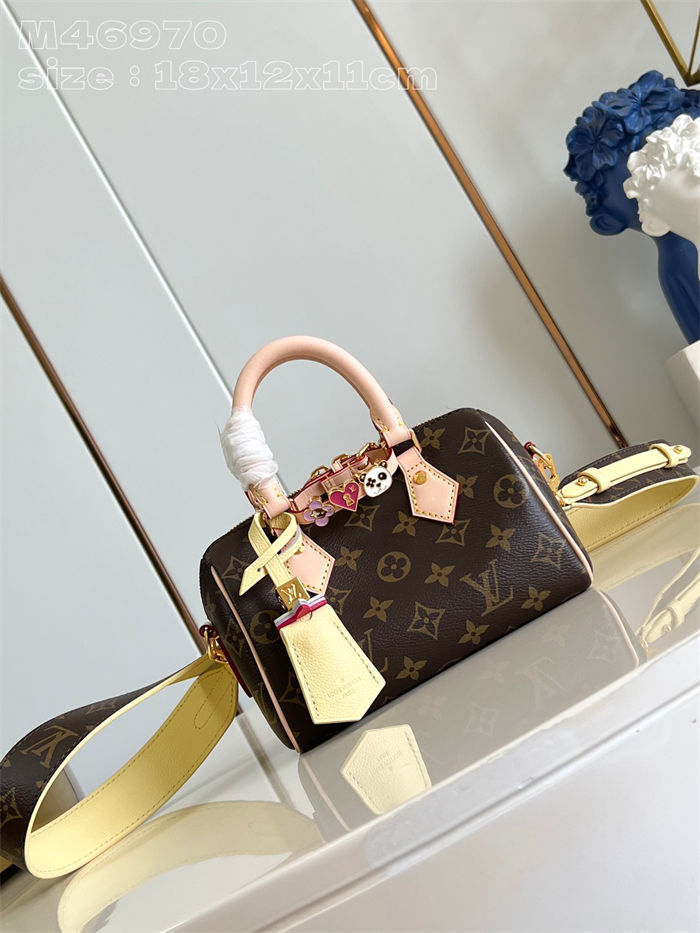 Louis Vuitton SPEEDY BANDOULIÈRE 18 Monogram Canvas M46970 High