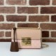 Gucci Padlock small GG shoulder bag 409487 Pink High