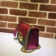 Gucci Padlock small GG shoulder bag 409487 Red High