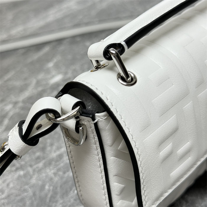 Baguette Phone Pouch nappa leather White High