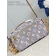 Louis Vuitton POCHETTE MÉTIS EAST WEST Monogram coated canvas Parisian M12429 High