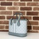 Gucci OPHIDIA MINI TOTE BAG GG Supreme canvas 811716 Grey-Blue High