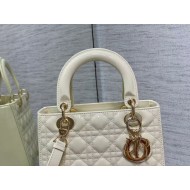 MEDIUM LADY Dior BAG Patent Cannage Calfskin High