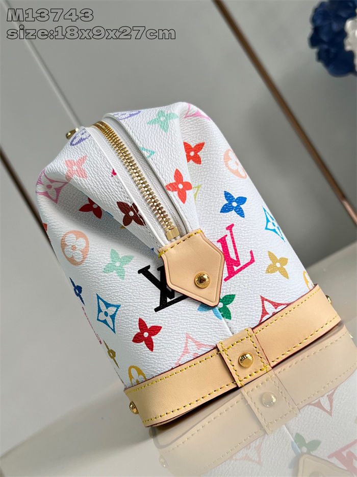 Louis Vuitton COSMETIC POUCH GM x Murakami M13743 White High