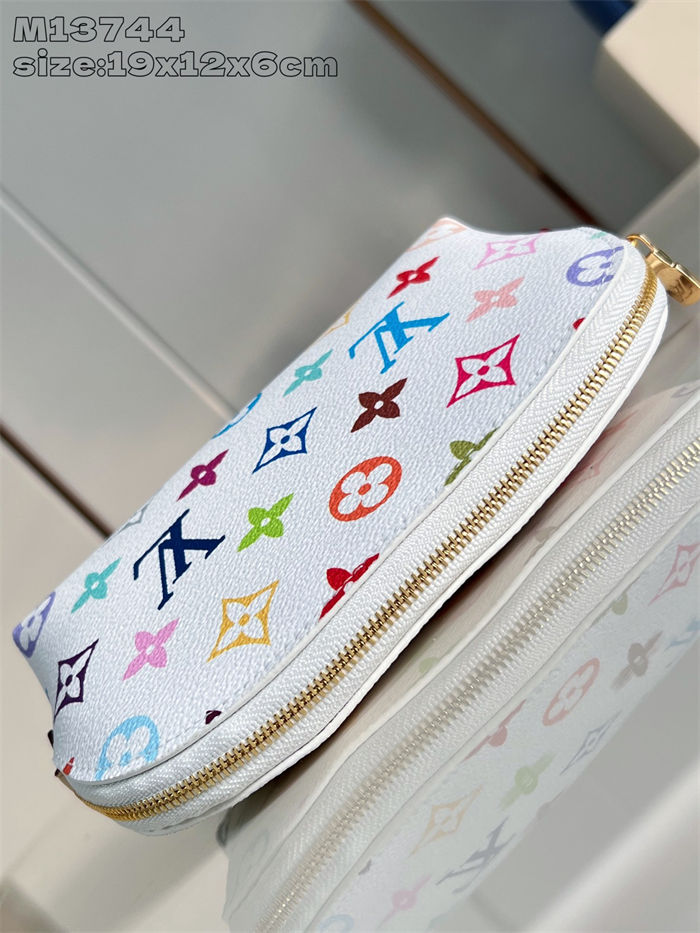 Louis Vuitton COSMETIC POUCH PM x Murakami M13744 White High