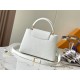 Louis Vuitton Capucines BB Bag Taurillon Leather M20844 White High