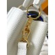 Louis Vuitton Capucines BB Bag Taurillon Leather M20844 White High