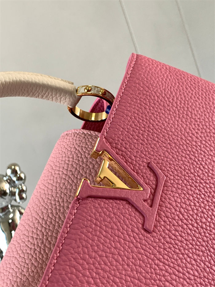 Louis Vuitton Capucines BB Bag Taurillon Leather M20844 Pink High