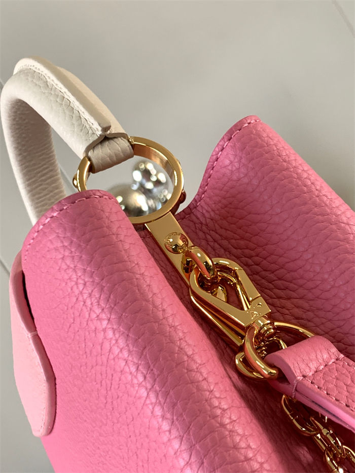 Louis Vuitton Capucines BB Bag Taurillon Leather M20844 Pink High