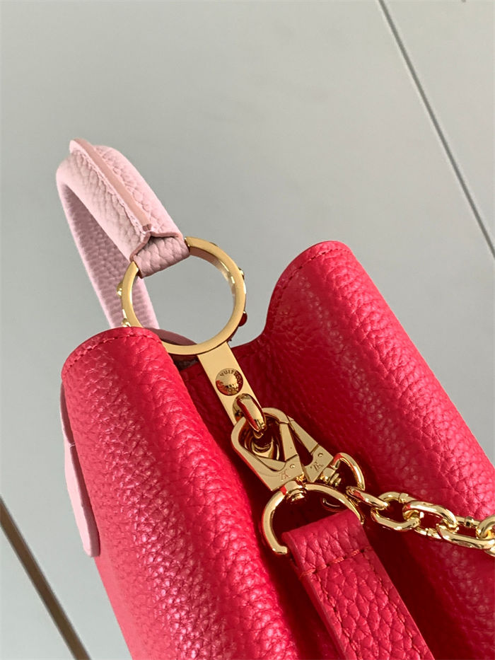 Louis Vuitton Capucines BB Bag Taurillon Leather M20844 Red High