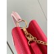 Louis Vuitton Capucines BB Bag Taurillon Leather M20844 Red High