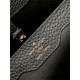 Louis Vuitton Capucines MM Bag Taurillon Leather M20708 Black High