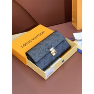 Louis Vuitton SARAH WALLET Monogram Empreinte M83276 Black High