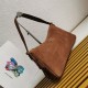 Prada Aimée Large Shoulder Bag Suede 1BC228 High