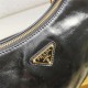 Prada Re-Edition 2005 Leather bag 1BH204 Black High