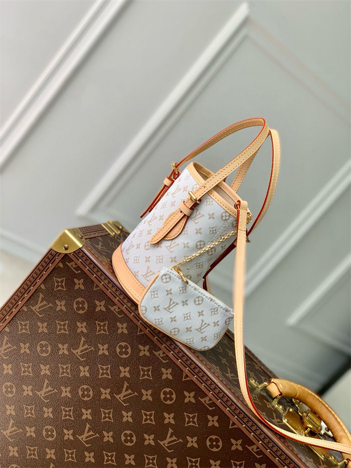 Louis Vuitton NANO BUCKET M12317 Polyamide High