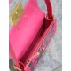 MISS DIOR FLAP BAG Miss Dior Graffiti Printed Calfskin Fuchsia High