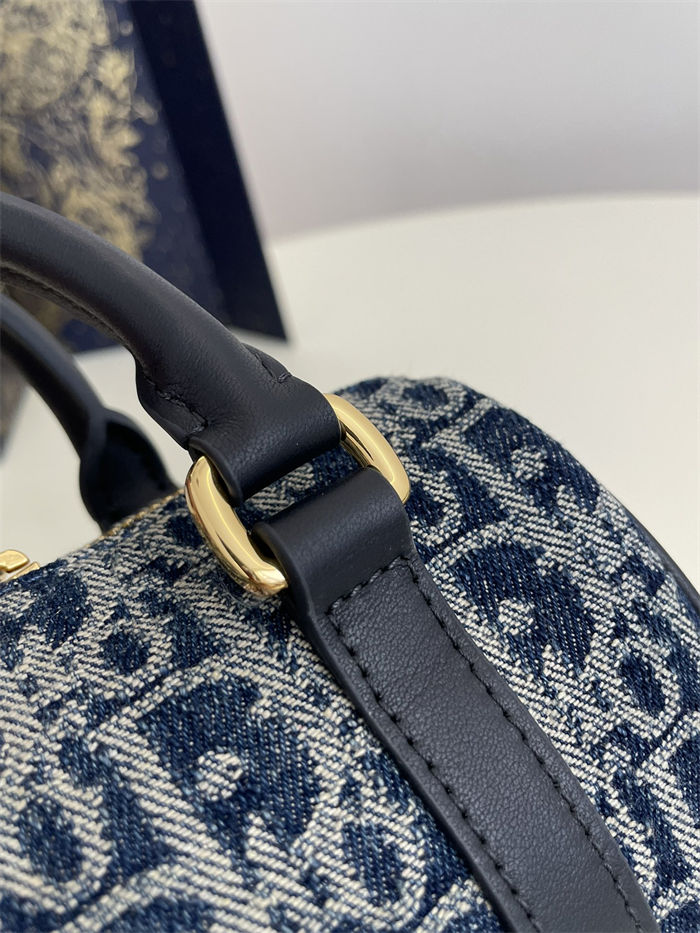 Dior Groove 16 Mini Bag Dior Oblique Jacquard Denim High