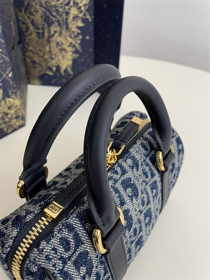 Dior Groove 16 Mini Bag Dior Oblique Jacquard Denim High