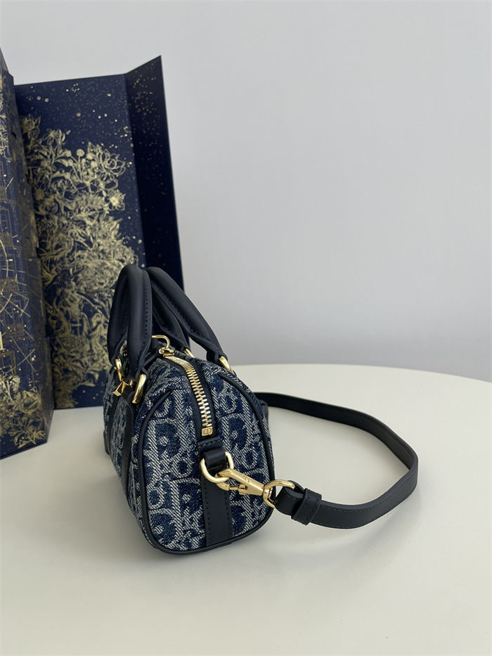 Dior Groove 16 Mini Bag Dior Oblique Jacquard Denim High