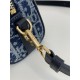 Dior Groove 16 Mini Bag Dior Oblique Jacquard Denim High