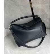 Puzzle bag 29cm in classic calfskin Black High