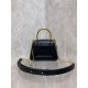 SERPENTI REVERSE SMALL TOP HANDLE Black High