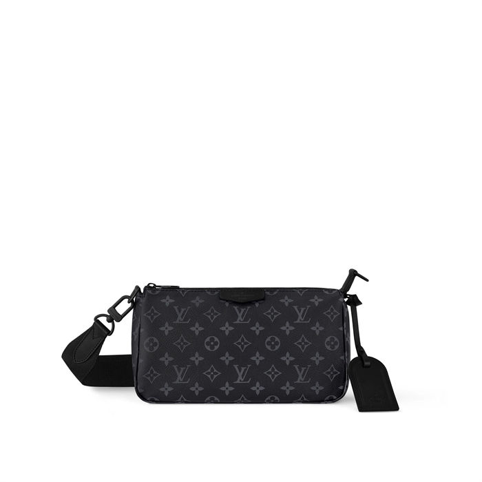 Louis Vuitton Pochette Accessoire XL Monogram Eclipse coated canvas M11741 Top