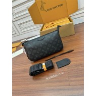 Louis Vuitton Pochette Accessoire XL Monogram Eclipse coated canvas M11741 Top