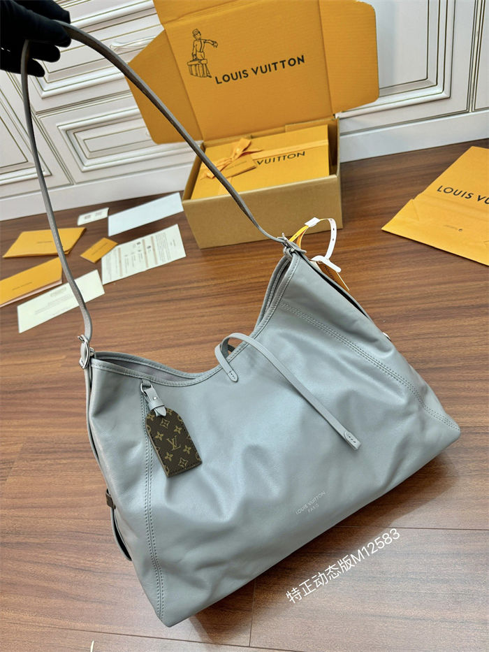 Louis Vuitton CarryAll Dark MM Lambskin M12583 Top