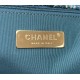 Chanel 19 Flap Bag Tweed Gold-Tone Olive High