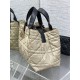 DIOR TOUJOURS BAG MEDIUM Macrocannage Calfskin Rope Beige High