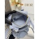 Dior Groove 20 Bag Macrocannage Calfskin Blue High