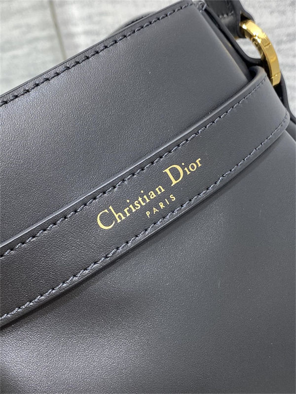 C'est Dior Bag Medium CD-Embossed Calfskin Black High