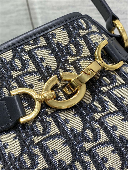 C'est Dior Bag Medium Dior Oblique Jacquard Blue High