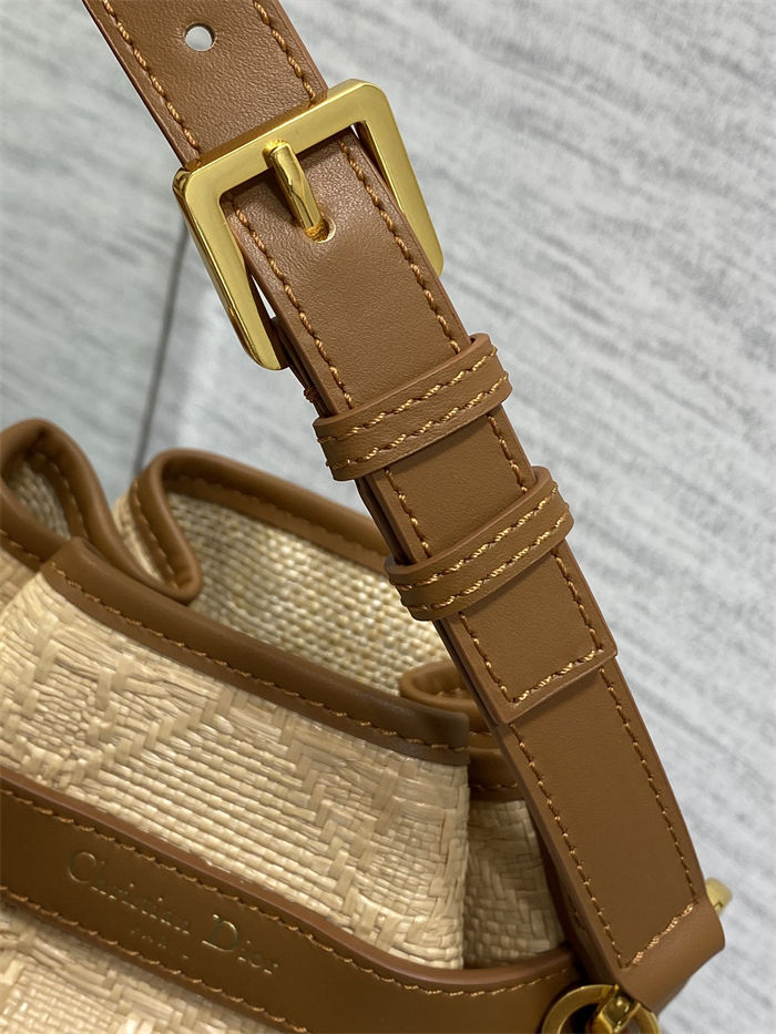 C'est Dior Bag Medium Raffia High